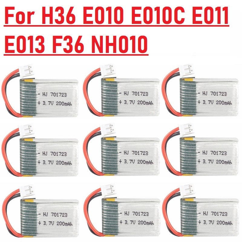 Eachine Drone E010 - 1-20 шт. 3.7V 200mAh 701723 LiPo