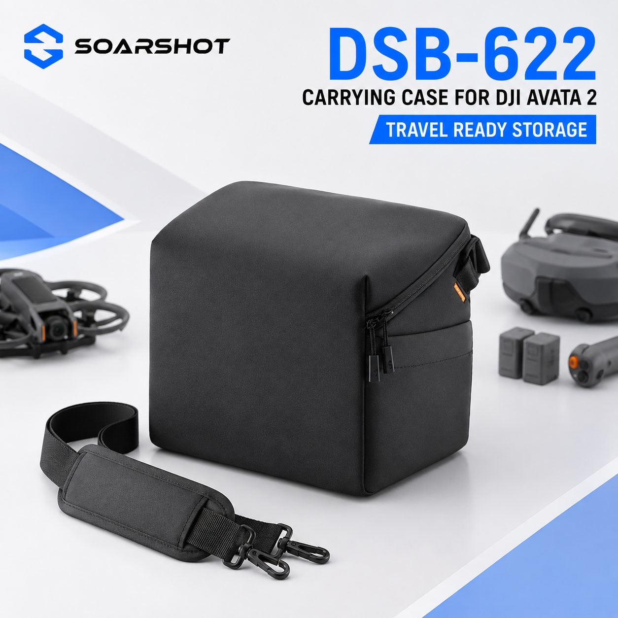 Drone Carrying Case - Чехол SOARSHOT для очков DJI Avata