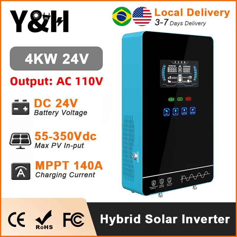 Y&H 4 кВт гибридный солнечный  – обзор и цена Drone Solar Charger