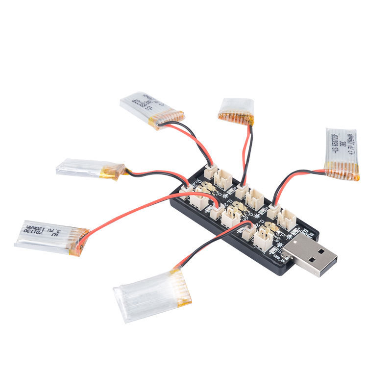 6CH USB 1S LiPo/LiHv 3,7 В/4,2 – обзор и цена Drone Battery Adapter