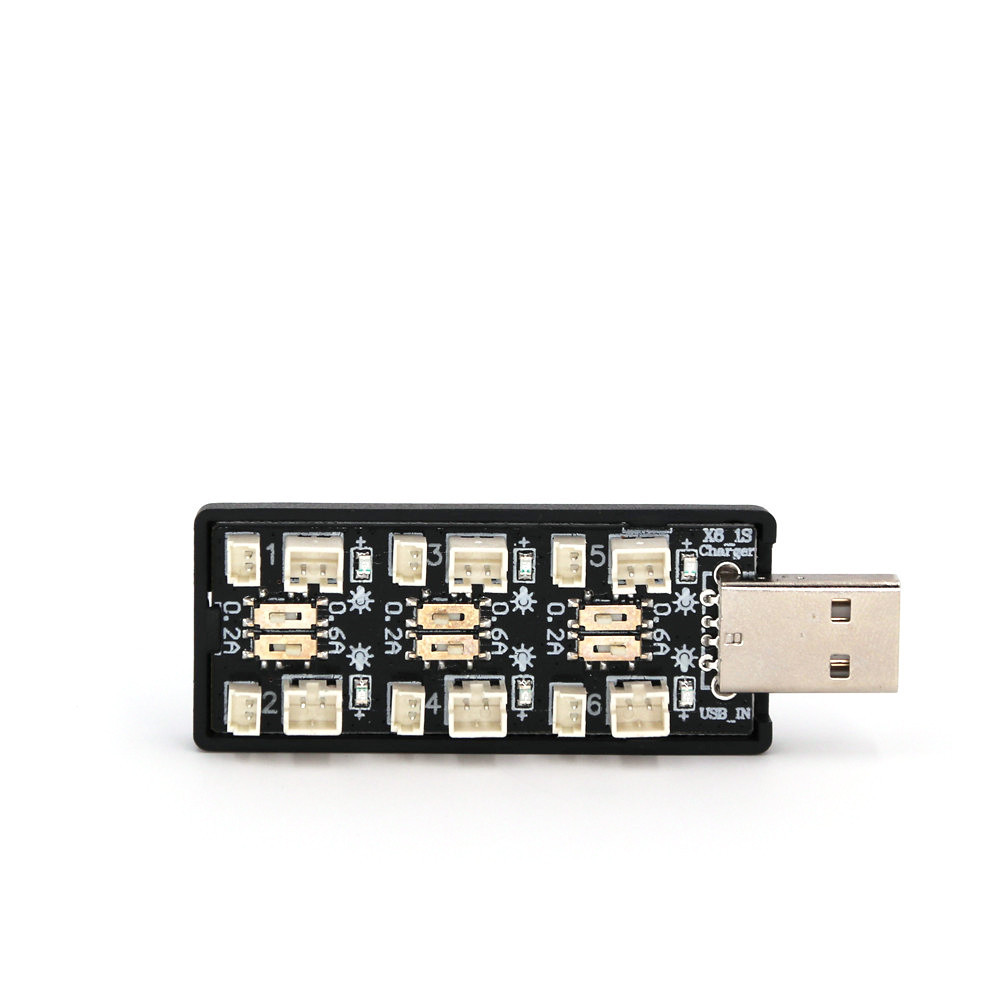 6CH USB 1S LiPo/LiHv 3,7 В/4,2 – обзор и цена Drone Battery Adapter