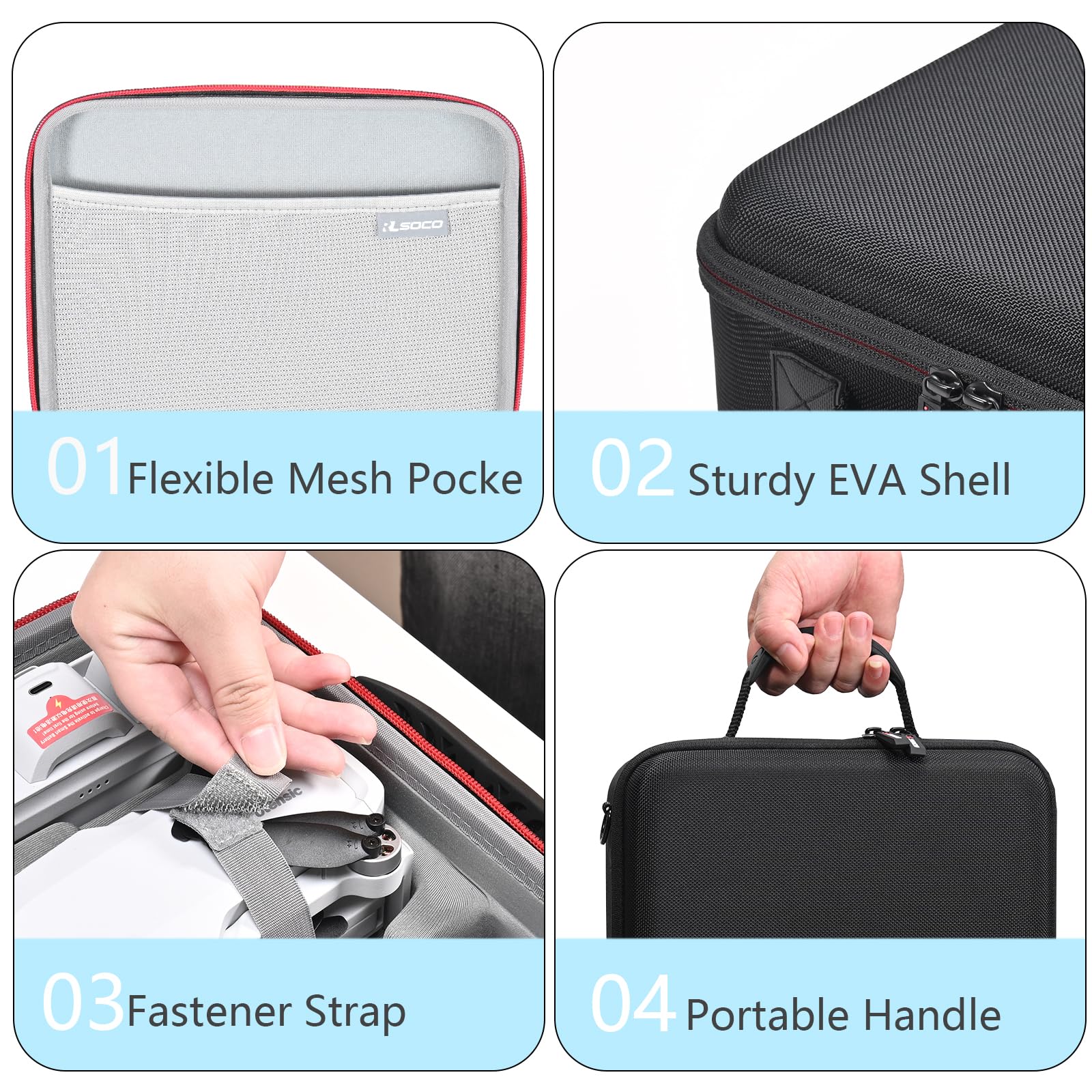 Портативная сумка для дрона Po – обзор и цена Drone Carrying Case