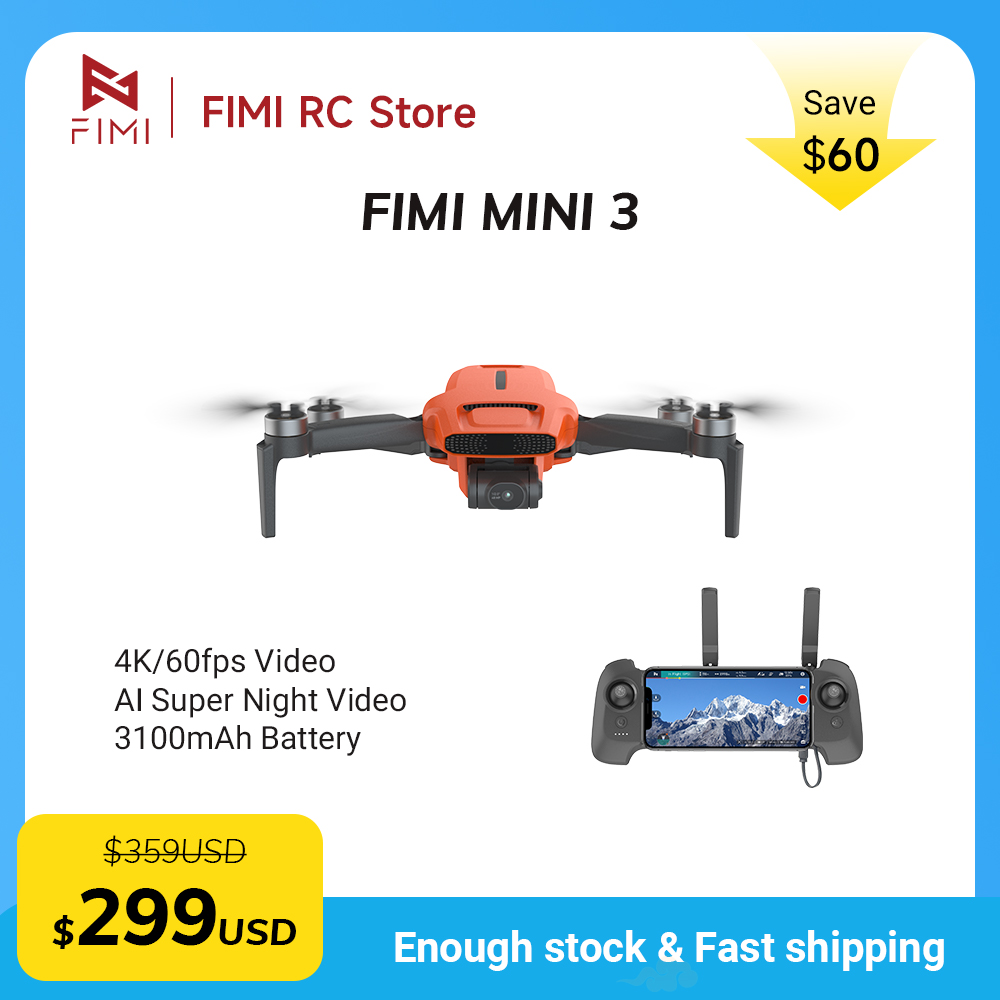 Дрон FIMI MINI 3 с камерой 4K  – обзор и цена Drone Remote Controller Lanyard