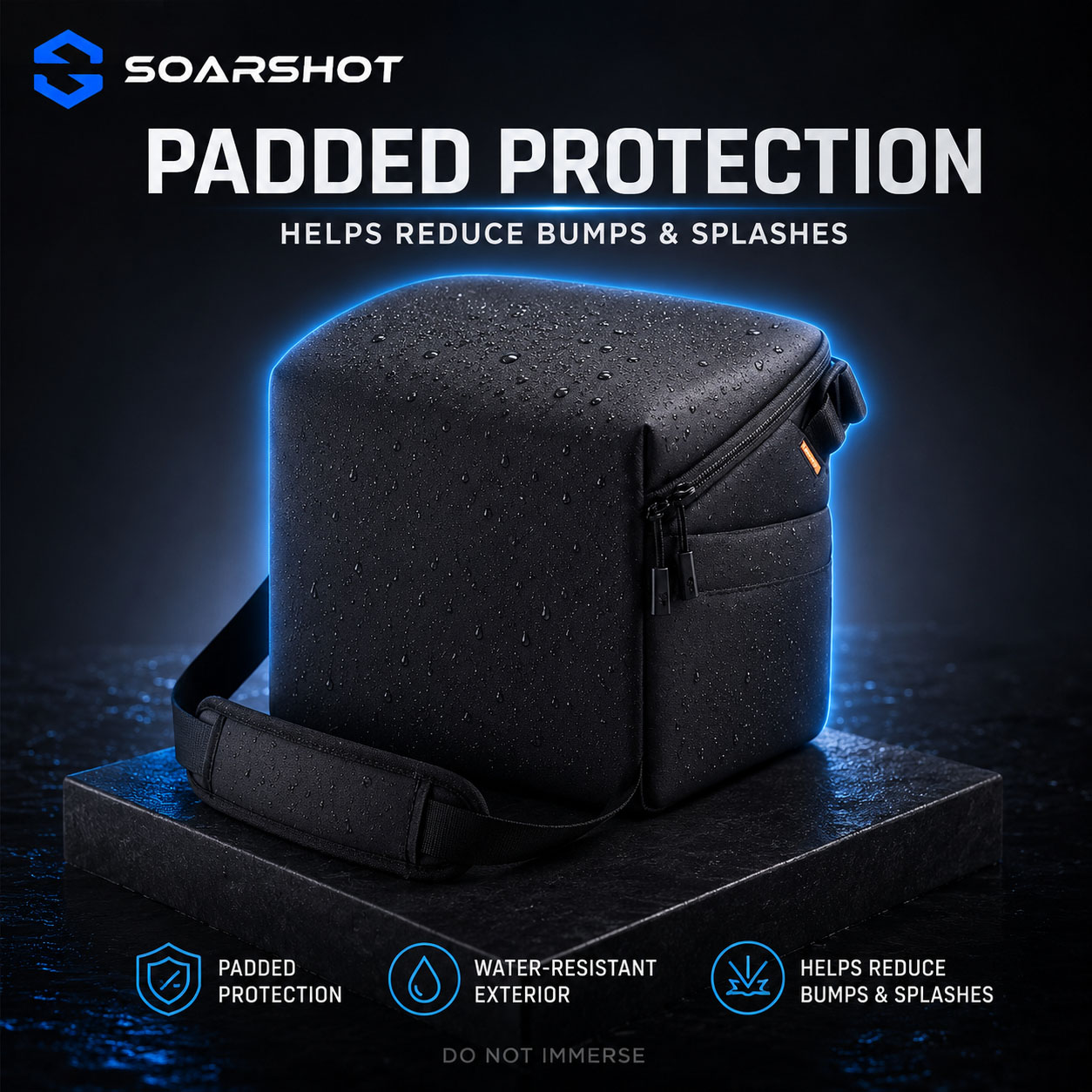 Чехол SOARSHOT для очков DJI A – обзор и цена Drone Carrying Case